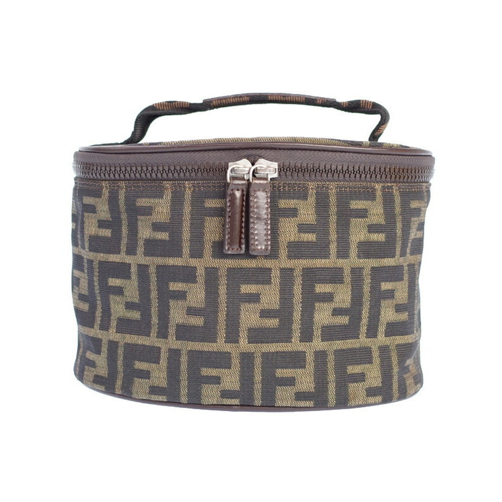 Fendi Zucca Vanity Bag Makeup Case